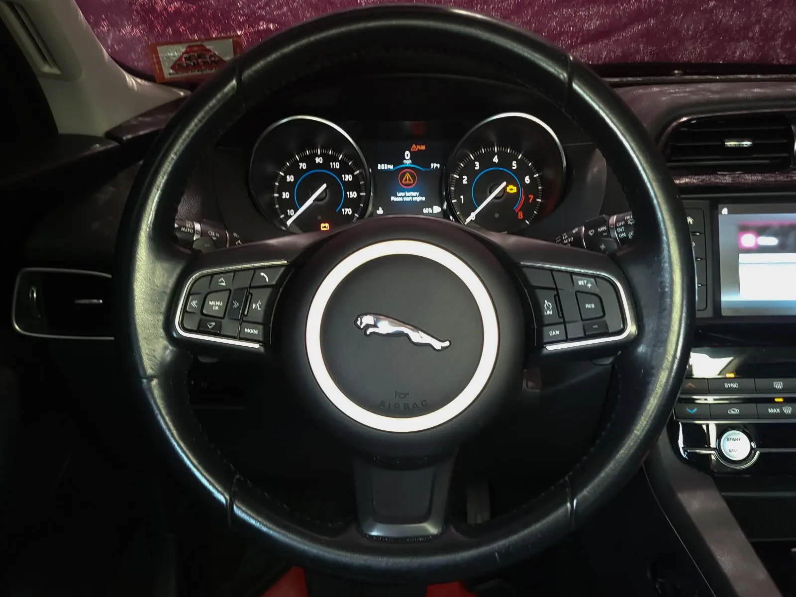 Jaguar f pace 2024 airbag