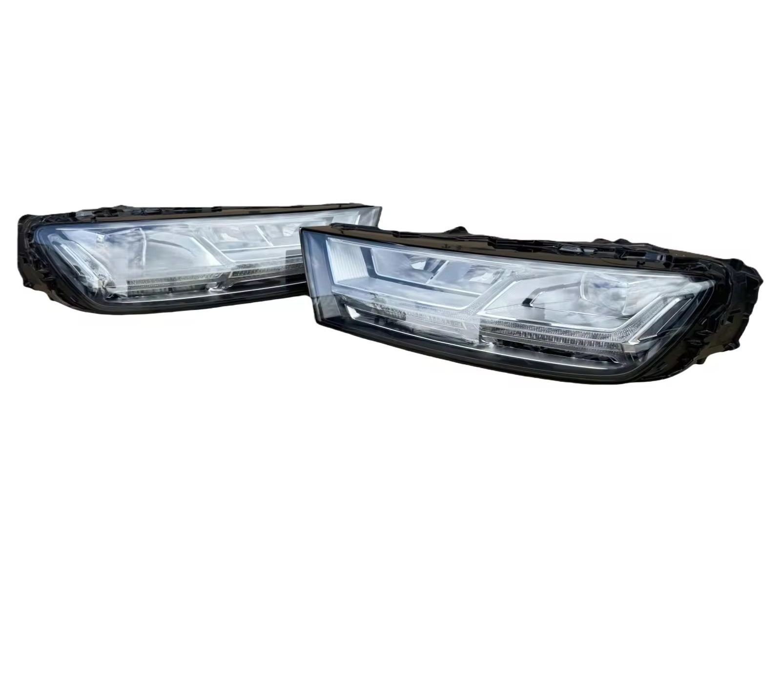 Audi Q7 4M0 headlights with module used original pair - Image 5