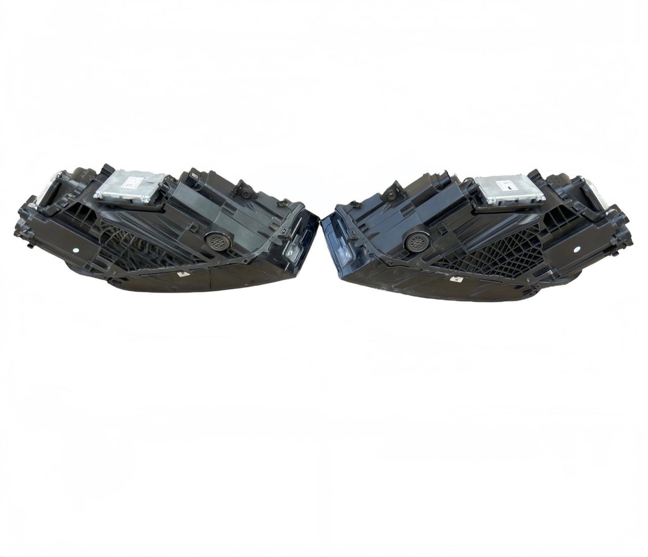 Audi Q7 4M0 headlights with module used original pair - Image 4