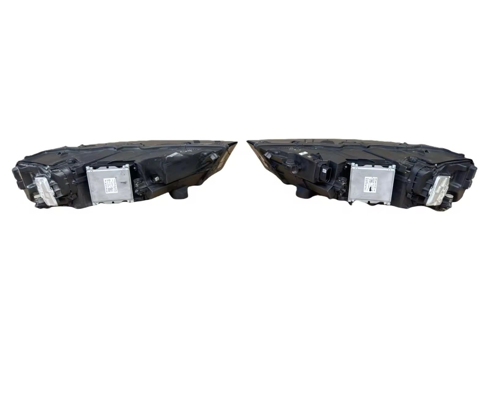 Audi Q7 4M0 headlights with module used original pair - Image 3