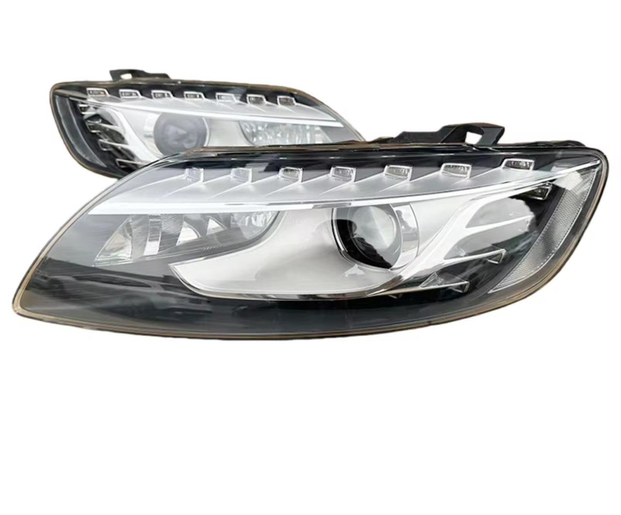 Audi Q7 2012-15 headlight pair used original - Image 4