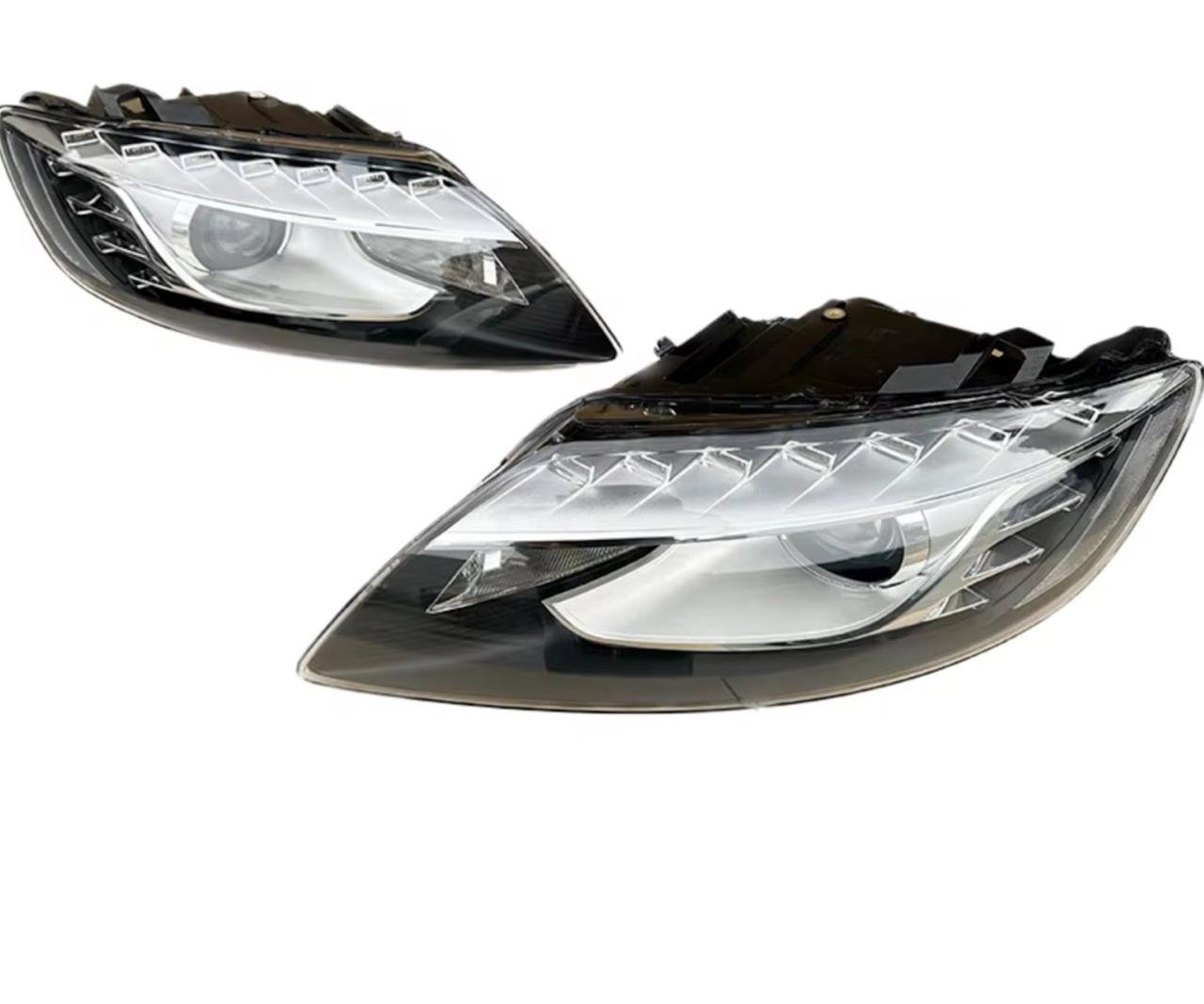 Audi Q7 2012-15 headlight pair used original - Image 2