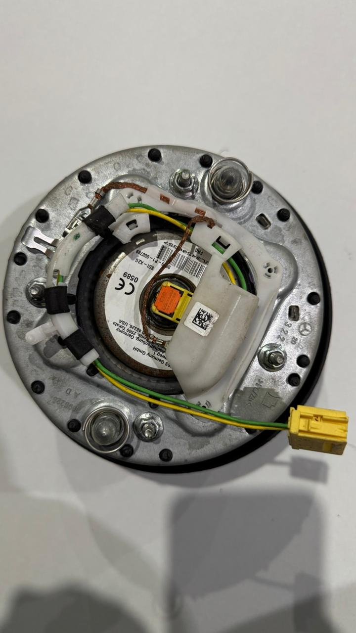 MERCEDES BENZ A W177 C W205 E W213 STEERING WHEEL AIRBAG used original A000860650091 - Image 2