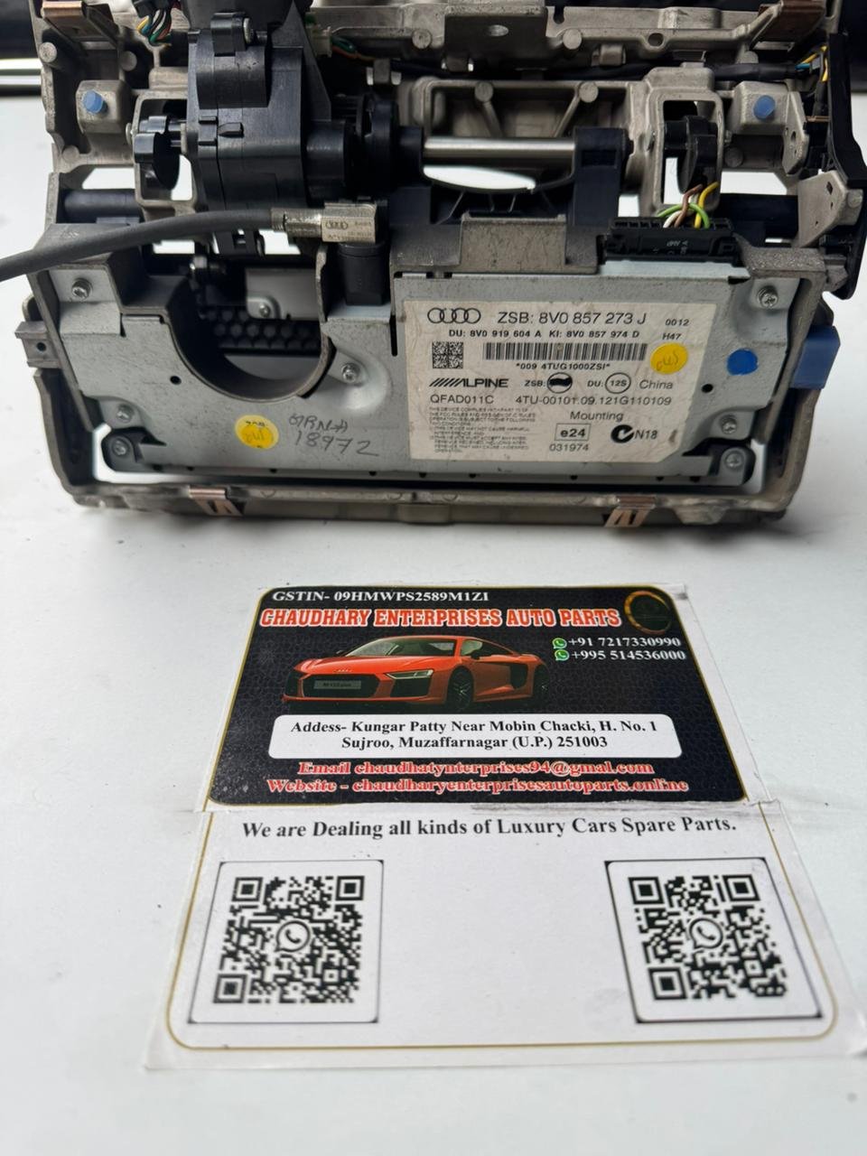 Audi A3 display used original - Image 2