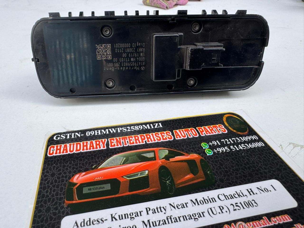 Mercedes-Benz GLS GLE A167 power window switch original - Image 2