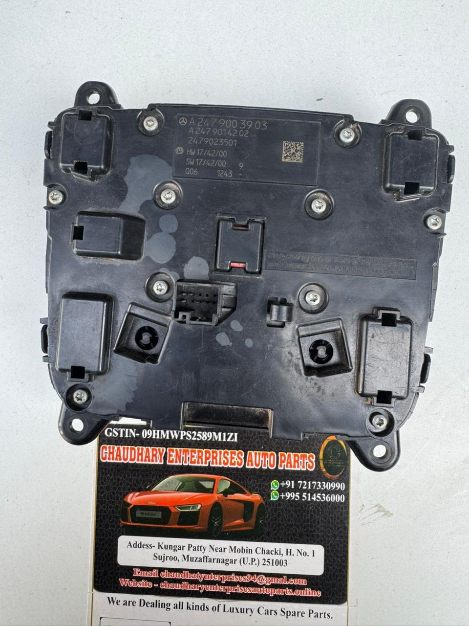 Mercedes-Benz GLA A247 music controller unit used original A2479003903 - Image 2