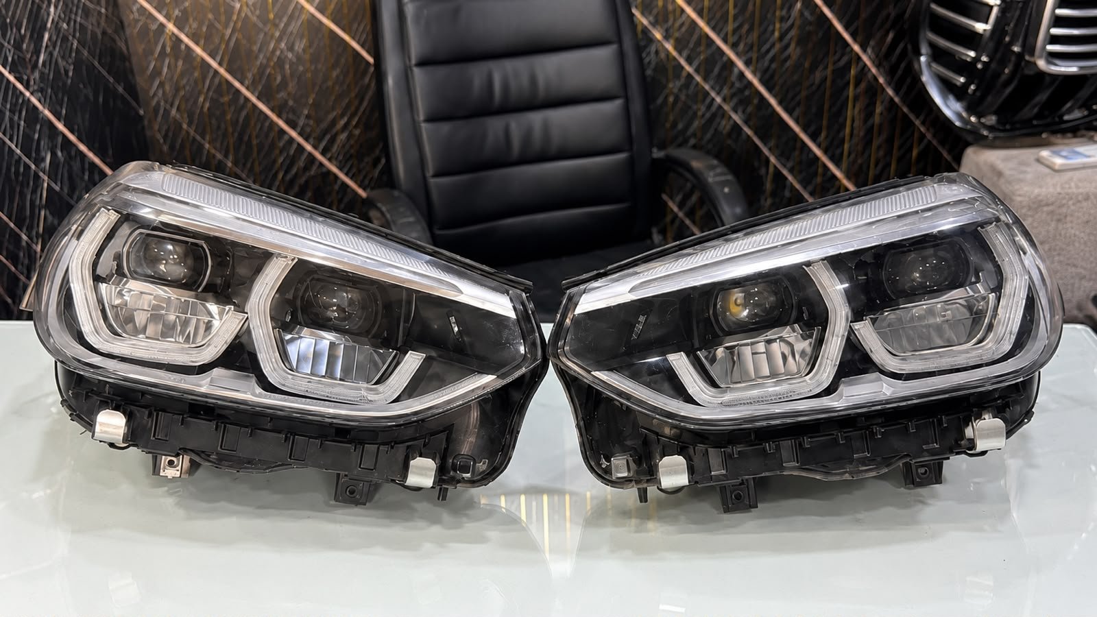 BMW X3 / X4 G01 / G02 / G08 Adaptive LED Headlights – Left & Right Pair (8739653)